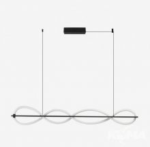Pescara 120 oprawa wisząca led 25W 3000K 3-stopniowe ściemnianie